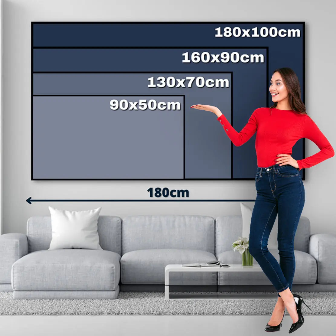 Berlin Skyline Fernsehturm schwarz weiss Wandbild Kunstwerk