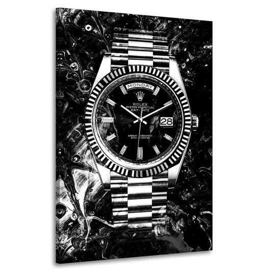 Armbanduhr Luxus Marke Wandbild Kunstwerk