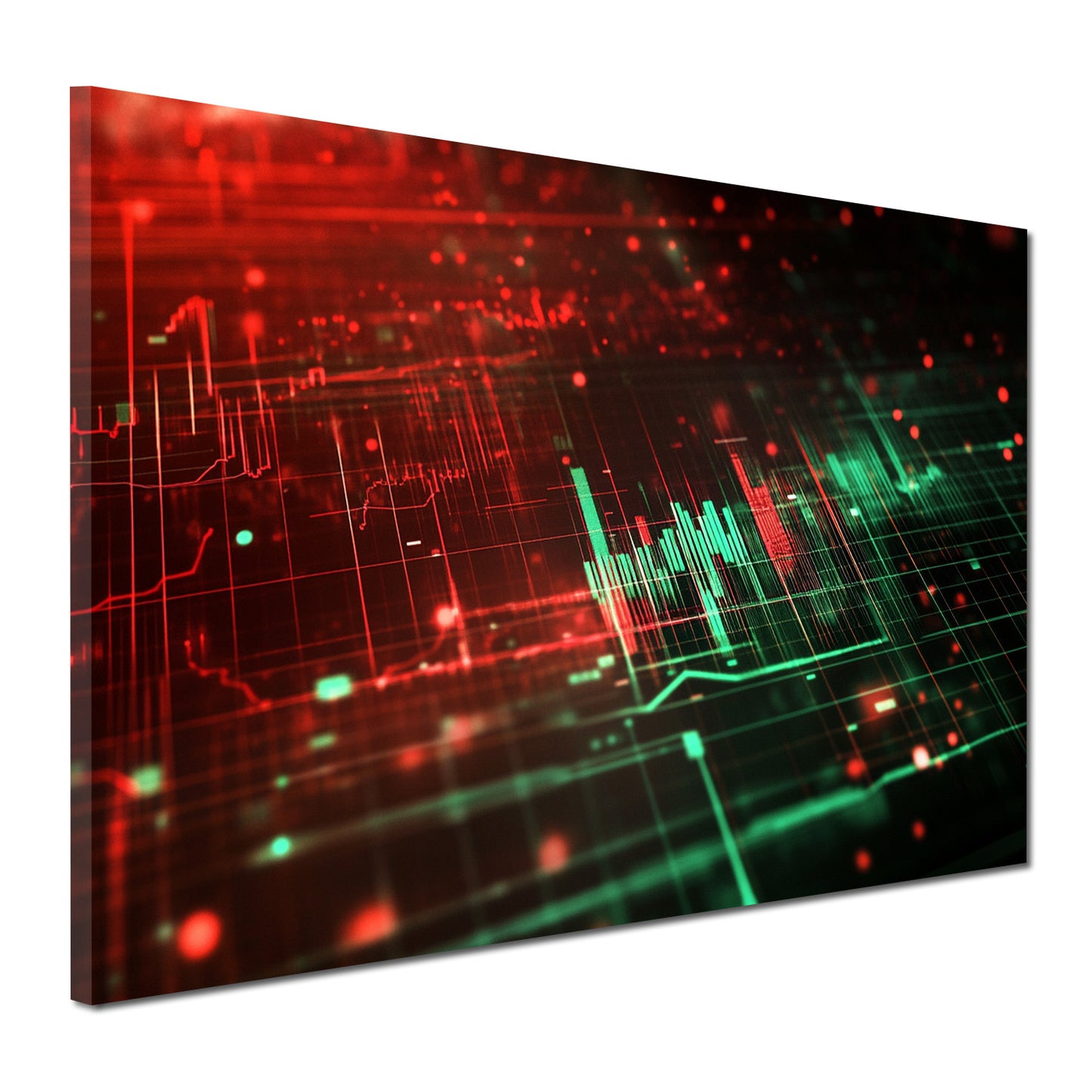 Börse Algorithmus Handelssystem Zukunft Wandbild Kunstwerk