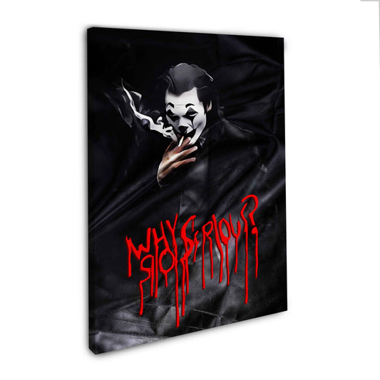 Joker Abstract Style Wandbild Kunstwerk