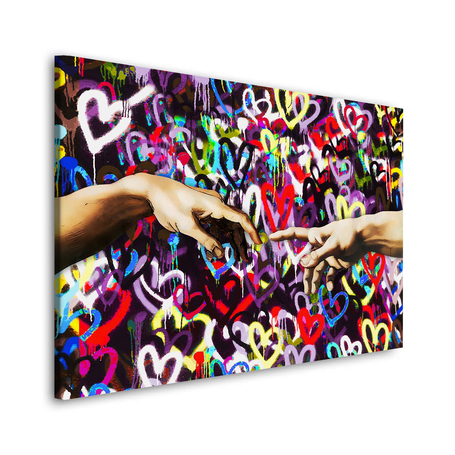 Touch Pop Art Style Wandbild Kunstwerk