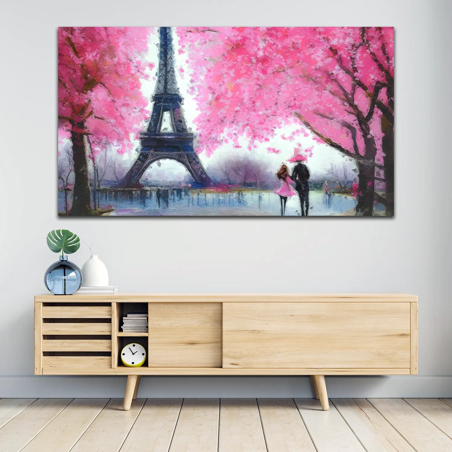 abstrakt Painting Style, Paris Wandbild Kunstwerk