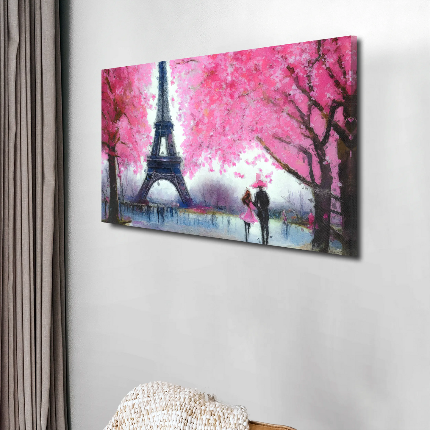 abstrakt Painting Style, Paris Wandbild Kunstwerk