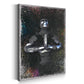 Abstrakte Figur Pop Art Colour Metallic Körperkunst Wandbild Kunstwerk