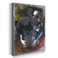 Abstract 2 Figuren Pop Art Colour Metallic Körperkunst Wandbild Kunstwerk