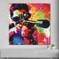 Pop Art Abstract Splash Retro Shot Wandbild Kunstwerk
