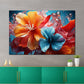 Wandbild Kunstwerk Abstrakt wunderschöne Blumen