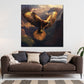 Wandbild Kunstwerk Adler Gebirgslandschaft majestätische Wildnis Natur