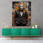 Wandbild Kunstwerk Anonymous Street Art Abstract Style