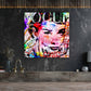 Audrey Colour Edition, Pop Art Wandbild Kunstwerk