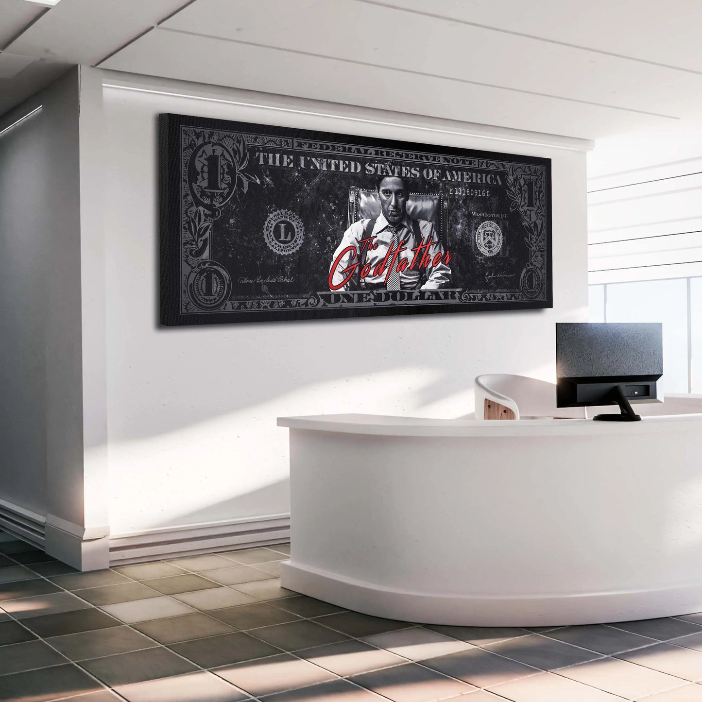 Pate The Family Dollar Pop Art Zitat Wandbild Kunstwerk