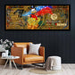Dagobert 100 Dollar Comic Pop Art Let´s Accumulate Money Erfolg Wandbild Kunstwerk