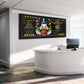 Dollar Duck My Money My Rules Black Wandbild Kunstwerk