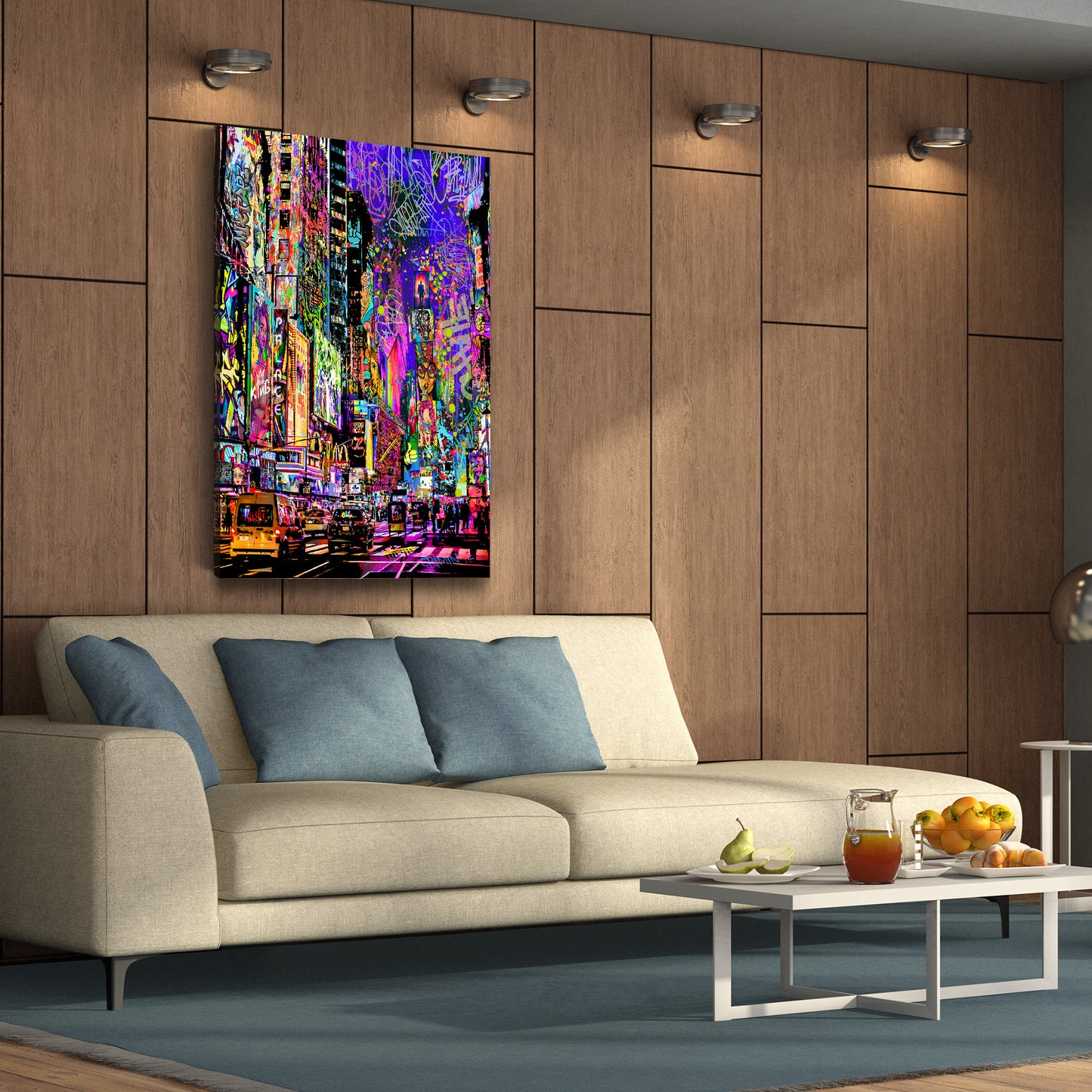 USA Graffiti Street Art New York Wandbild Kunstwerk