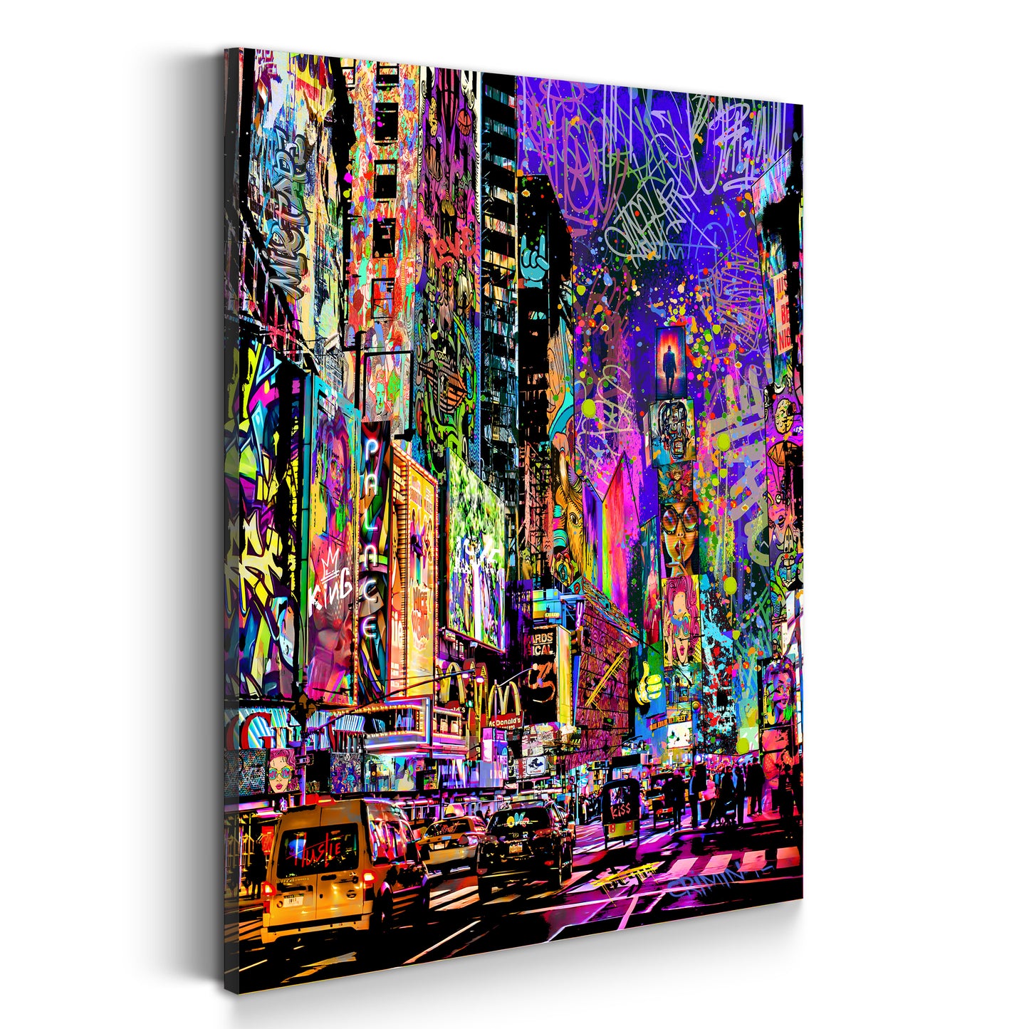 USA Graffiti Street Art New York Wandbild Kunstwerk