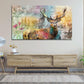 Hirsch Colour Style Abstrakt Wandbild Kunstwerk