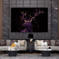 Hirsch Gold Edition Abstrakt Wandbild Kunstwerk