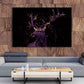 Hirsch Gold Edition Abstrakt Wandbild Kunstwerk