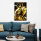 Hirsch Gold Style Wandbild Kunstwerk