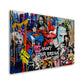 Pop Art Style Wandbild Kunstwerk