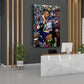 Wandbild  Kunstwerk Besketball Kobe Pop Art Graffiti Style