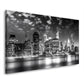 Manhattan New York Skyline Night Style schwarz weiß USA Wandbild
