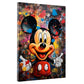 Maus Comic Pop Art Wandbild Kunstwerk