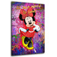 Maus Pop Art Style, Comic Wandbild Kunstwerk