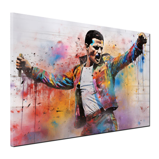 Wandbild Kunstwerk Mercury Abstract Colour Style