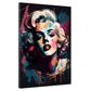 Wandbild Kunstwerk Pop Art Colour  Beautiful Marilyn Monroe