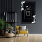 Parfüm Flasche Pop Art Black Wandbild Kunstwerk
