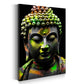Pop Art Buddha Ruhe Energie Spiritualität Wandbild Kunstwerk
