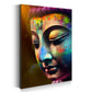 Pop Art Buddhagesicht Harmonie Wandbild Kunstwerk