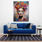 Pop Art abstrakt Frida Wandbild Kunstwerk