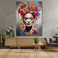 Pop Art abstrakt Frida Wandbild Kunstwerk