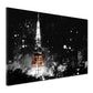 Wandbild Kunstwerk Städte Tokio Tower Nachtaufnahme Skyline Lichtspiel