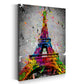 Street Art Eiffelturm Paris Wandbild Kunstwerk