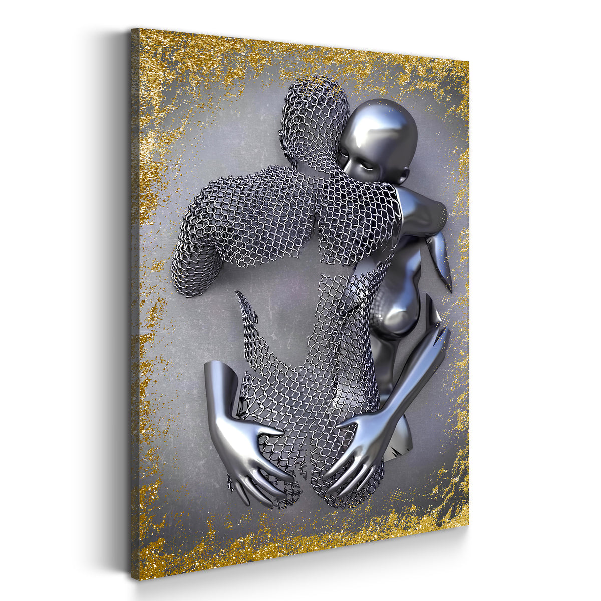 Metallfigur Love Wandbild [Gratis-Versand] – BilderTrends24