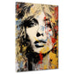 Abstrakt Face Ikone Wandbild Kunstwerk