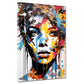 Abstrakt Frau Pop Art Colour Edition Wandbild Kunstwerk