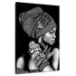 Afrikanische Frau Black Style Wandbild Kunstwerk