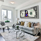 Duck One Dollar, The United States, Comic Wandbild Kunstwerk