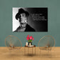 Zitat Boxer Motivation Wandbild Kunstwerk Rocky Style Hard Hit