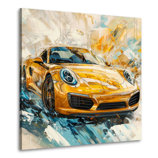 Abstrakt Sportwagen Speed und moderne Energie Wandbild