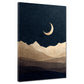 Minimalistisch Natur Silhouetten Himmel Wandbild