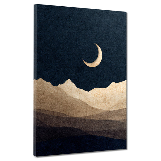 Minimalistisch Natur Silhouetten Himmel Wandbild