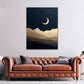 Minimalistisch Natur Silhouetten Himmel Wandbild
