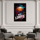 Basketball Pop Art No Limits Motivation Wandbild