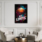 Basketball Pop Art No Limits Motivation Wandbild