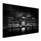 Berliner Reichstag dramatische Lichtstimmung bei Nacht Wandbild